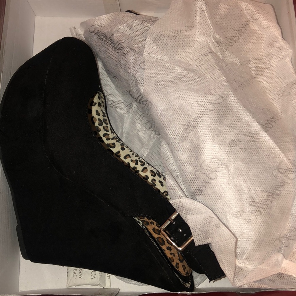 Platform heels wedges